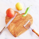 Olive Wood Heart Shaped Cutting / Cheese / Chopping Board , Custom Personalized Olive Wood Heart Shaped Cutting / Cheese / Chopping Board , Custom Personalized
