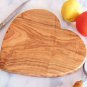 Olive Wood Heart Shaped Cutting / Cheese / Chopping Board , Custom Personalized