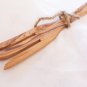 Olive Wood Fork Spoon 12 Inch / Wood Salad Cooking Kitchen Utensil Spoon / Woode