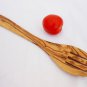 Olive Wood Medium Slotted Spatula from Olive Wood / Kitchen Cooking Utensil
