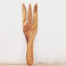 Olive Wood Fork Spoon 9 Inch / Wood Salad Cooking Kitchen Utensil Spoon Olive Wood Fork Spoon 9 Inch / Wood Salad Cooking Kitchen Utensil Spoon