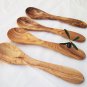 Olive Wood Spoon Set / Wooden Cooking Eating Kitchen Utensil Set