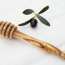 Olive Wood Honey Dipper / Wooden Honey Spoon 4.6 inch