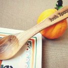 Personalized Handmade Wooden Rustic Eating Spoon / Olive Wood Cooking Exotic Spo Personalized Handmade Wooden Rustic Eating Spoon / Olive Wood Cooking Exotic Spo