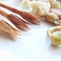Wooden Olive Picks Set, Picking Forks from Olive Wood / Christmas Gifts Idea