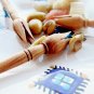 Wooden Olive Picks Set, Picking Forks from Olive Wood / Christmas Gifts Idea