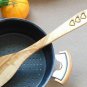 Personalized Wooden 14 Inch Large Long Big Spatula / Olive Wood Long Spatula