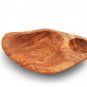 Hand-carved Wooden Rustic Bowl / Olive Wood Handcrafted Serving Bowl