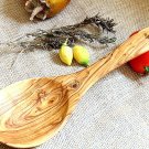 Personalized Olive Wood Kitchen Cooking Serving Spoon / Handcarved Wooden 10 Inc Personalized Olive Wood Kitchen Cooking Serving Spoon / Handcarved Wooden 10 Inc