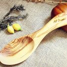 Personalized Olive Wood Salad Spoon / Wooden Curved Serving Cooking Kitchen Big Personalized Olive Wood Salad Spoon / Wooden Curved Serving Cooking Kitchen Big