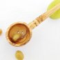 Olive Wood French Olive Spoon Scoop Ladle 8 Inch/ Wooden olive spoon, Kitchen Co