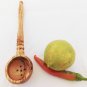 Olive Wood French Olive Spoon Scoop Ladle 8 Inch/ Wooden olive spoon, Kitchen Co