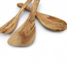 Olive Wood Utensils Set 10.2 inch | Consists of 1 Spatula, 1 Spoon, 1 Fork | Wed Olive Wood Utensils Set 10.2 inch | Consists of 1 Spatula, 1 Spoon, 1 Fork | Wed