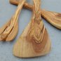 Olive Wood Utensils Set 10.2 inch | Consists of 1 Spatula, 1 Spoon, 1 Fork | Wed