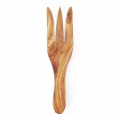 Olive Wood Fork Spoon 9 Inch / Wood Salad Cooking Kitchen Utensil Spoon / Wooden