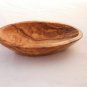 Olive Wood Hand-carved Boat Shaped Bowl / Wooden Handcrafted Small Bowl / Weddi