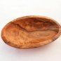 Olive Wood Hand-carved Boat Shaped Bowl / Wooden Handcrafted Small Bowl / Weddi