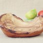 Rustic Wedding centerpieces / Handmade Oval Wooden Rustic Bowl / Olive Wood Boat