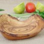 Rustic Wedding centerpieces / Handmade Oval Wooden Rustic Bowl / Olive Wood Boat