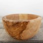 Handcrafted Wooden Bowl, Hand carved Olive Wood rounded Rustic Bowl, Wedding Gif