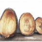 Natural Edges Olive Wood Hand-carved Rustic Bowl / Wooden Boat Shaped Handcrafte