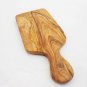 Olive Wood Cheese Board with Handle / Medium wooden rustic cutting Chopping Serv