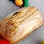 Natural Edge Rustic Wooden Serving Bowl 8.5 X 5 X 4.9 Inches, Olive Wood Boat Sh