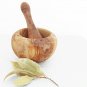 Rustic Wood Mortar and Pestle, Herb grinder, Rustic Wedding Gift Decor