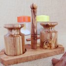 Wooden Salt and Pepper Shakers, Olive Wood salt pepper Keeper Box Cellar, Weddin Wooden Salt and Pepper Shakers, Olive Wood salt pepper Keeper Box Cellar, Weddin