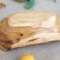Handcrafted Wooden Rustic Serving Bowl 8.8 X 4.4 X 3.2 Inch, Hand carved Olive W