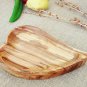 Hand Carved Wooden Heart Shaped Bowl / Olive Wood Handcrafted Serving Bowl / Ex