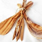 Wooden Kitchen Utensil set 12 Inch/ Olive Wood Spatula Spoon Fork / Cooking Ser Wooden Kitchen Utensil set 12 Inch/ Olive Wood Spatula Spoon Fork / Cooking Ser