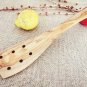 Wooden Pierced Large Spatula 12 inch, Olive Wood long spatula with Holes, Kitche