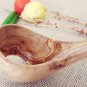 Special Unique Hand Carved Olive Wood Ladle with Hole / Wooden Kitchen Cooking S