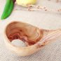 Special Unique Hand Carved Olive Wood Ladle with Hole / Wooden Kitchen Cooking S