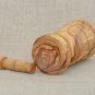 Natural Rustic Wooden Mortar and Pestle 4.7 inches Diameter, Spice Herb grinder,