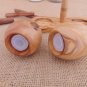 Olive Wood Salt & Pepper Shakers, Wooden salt pepper Keeper Box Cellar Jars, Wed