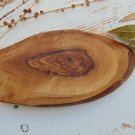 Natural Edges Rustic Cutting Board, Olive Wood Engraved Personalized Custom Mono