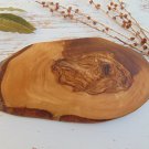 Natural Edges Rustic Cutting Board 10.6 Inch X 5.7 Inch, Olive Wood Custom Chees