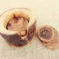 Decorative Wooden Natural Coaster set, Rustic Wedding Decor gift Rustic Wooden C