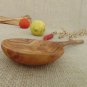 Hand-carved Wooden Rounded Head Spoon Ladle 9.4 Inch, kitchen Utensil made of Ol