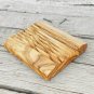Wooden Rectangular Soap Holder 5.1 X 3.1 Inch / Bathroom Olive Wood Soap Dish
