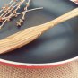 Olive Wood Long Thin Spatula / Rustic Kitchen Wooden Cooking Serving Table Spatu
