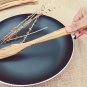 Olive Wood Long Thin Spatula / Rustic Kitchen Wooden Cooking Serving Table Spatu