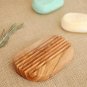 Oval Wooden Soap Dish 4.7 X 3.1 Inch / Olive Wood Soap Holder