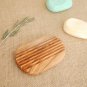Oval Wooden Soap Dish 4.7 X 3.1 Inch / Olive Wood Soap Holder