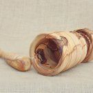 Olive Wood Exotic Rustic Wood Mortar and Pestle 7 inches High, Rustic Wedding Gi Olive Wood Exotic Rustic Wood Mortar and Pestle 7 inches High, Rustic Wedding Gi