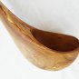 Olive Wood Large Soup Ladle 12.3 Inch/ Wooden Handcrafted Soup Spoon