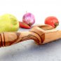 Olive Wood Large Measuring Kitchen Spice Scoop Wooden Coffee Table Scoop 7 inch