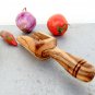 Olive Wood Large Measuring Kitchen Spice Scoop Wooden Coffee Table Scoop 7 inch